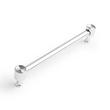 6-5/16" Orwell Radial Textured Cabinet Pull - Polished Chrome, , large image number 0