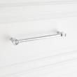 6-5/16" Orwell Radial Textured Cabinet Pull - Polished Chrome, , large image number 3