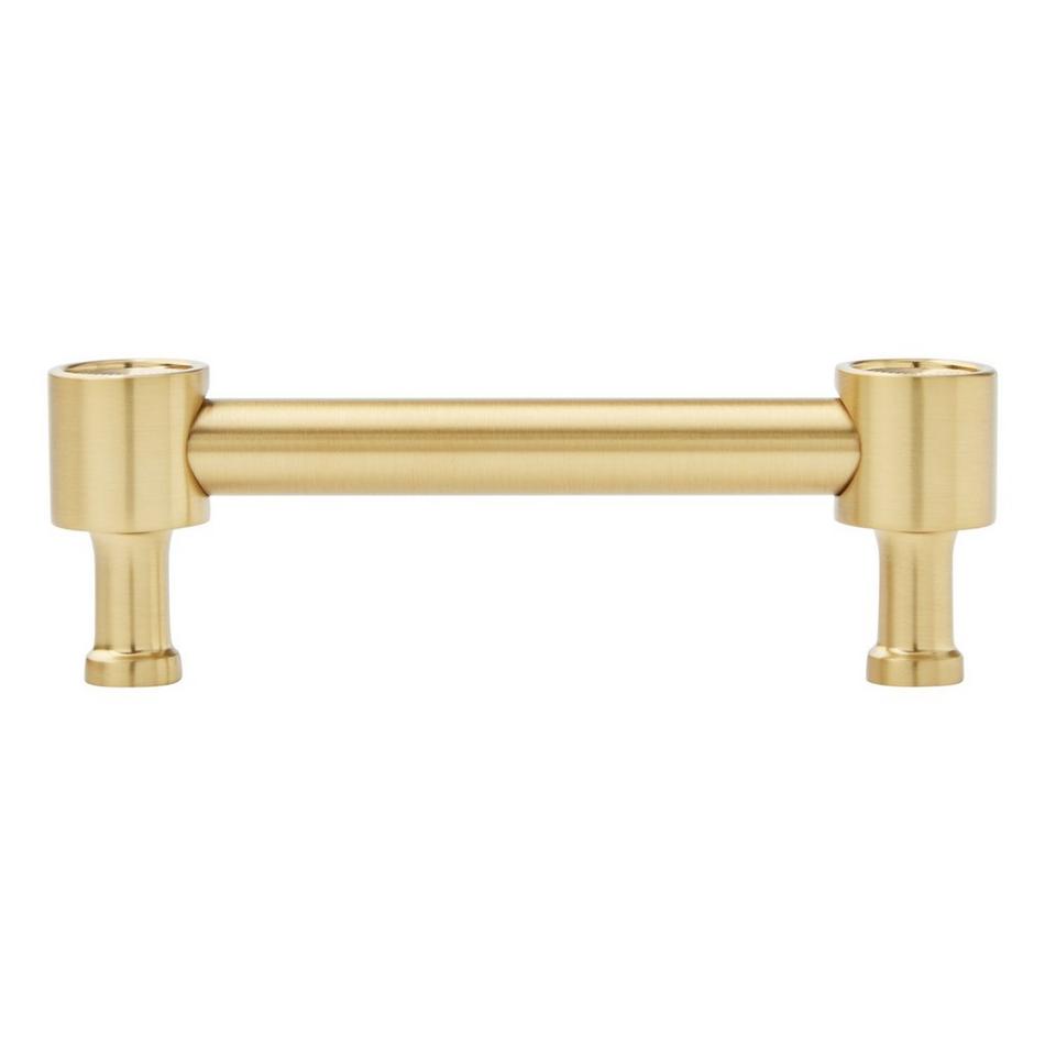 5-1/16" Orwell Radial Textured Cabinet Pull - Golden Champagne, , large image number 2