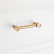 3-3/4" Orwell Radial Textured Cabinet Pull - Champagne Bronze, , large image number 3