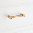 3-3/4" Orwell Radial Textured Cabinet Pull - Brushed Gold, , large image number 3