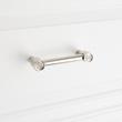3-3/4" Orwell Radial Textured Cabinet Pull - Polished Nickel, , large image number 3