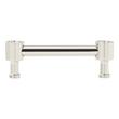 3-3/4" Orwell Radial Textured Cabinet Pull - Polished Nickel, , large image number 2