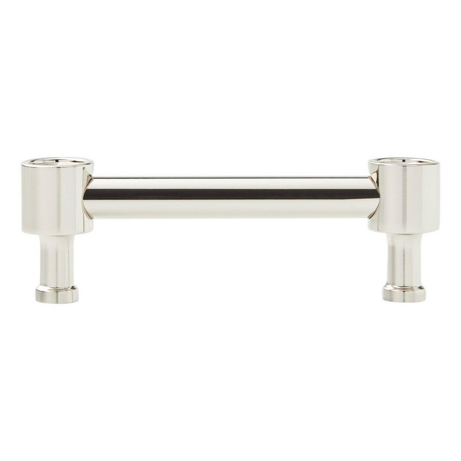 3-3/4" Orwell Radial Textured Cabinet Pull - Polished Nickel, , large image number 2