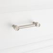 3-3/4" Orwell Radial Textured Cabinet Pull - Satin Nickel, , large image number 3