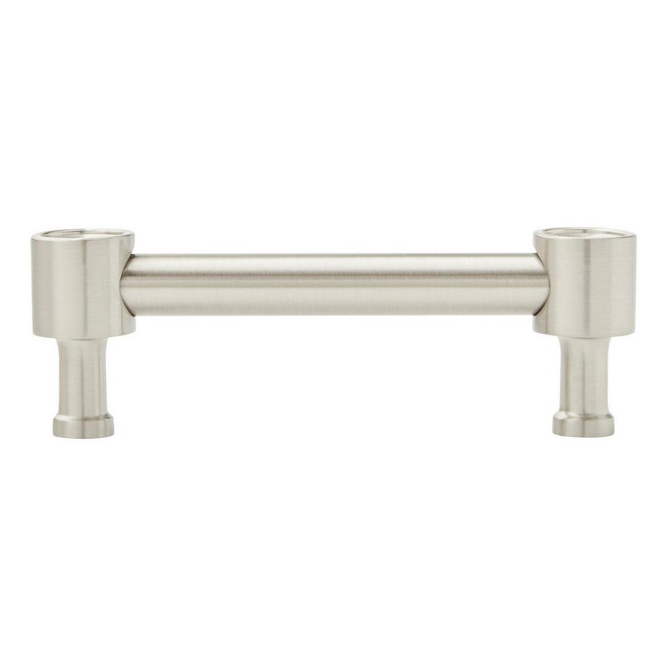 3-3/4" Orwell Radial Textured Cabinet Pull - Satin Nickel, , large image number 2