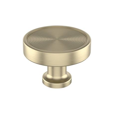Orwell Radial Textured Round Cabinet Knob