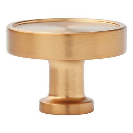 Orwell Radial Textured Round Cabinet Knob