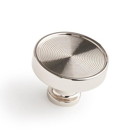 Orwell Radial Textured Round Cabinet Knob