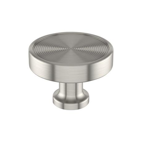 Orwell Radial Textured Round Cabinet Knob