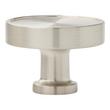 1-3/4" Orwell Radial Textured Round Cabinet Knob - Satin Nickel, , large image number 2