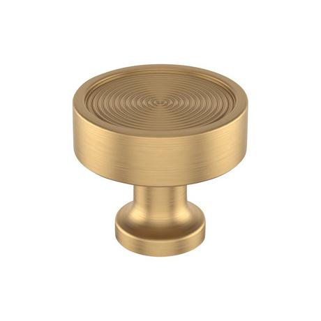 Orwell Radial Textured Round Cabinet Knob