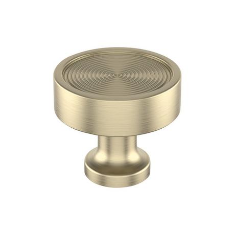 Orwell Radial Textured Round Cabinet Knob