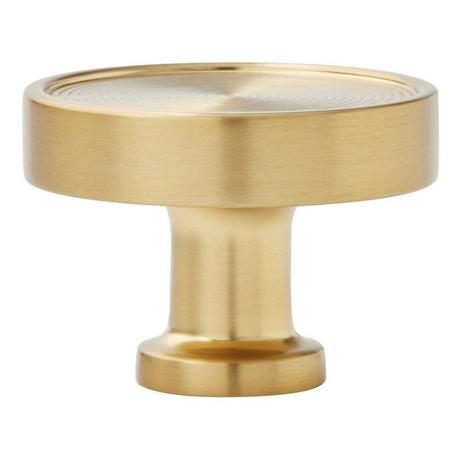Orwell Radial Textured Round Cabinet Knob