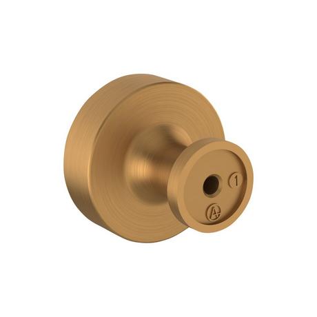 Orwell Radial Textured Round Cabinet Knob