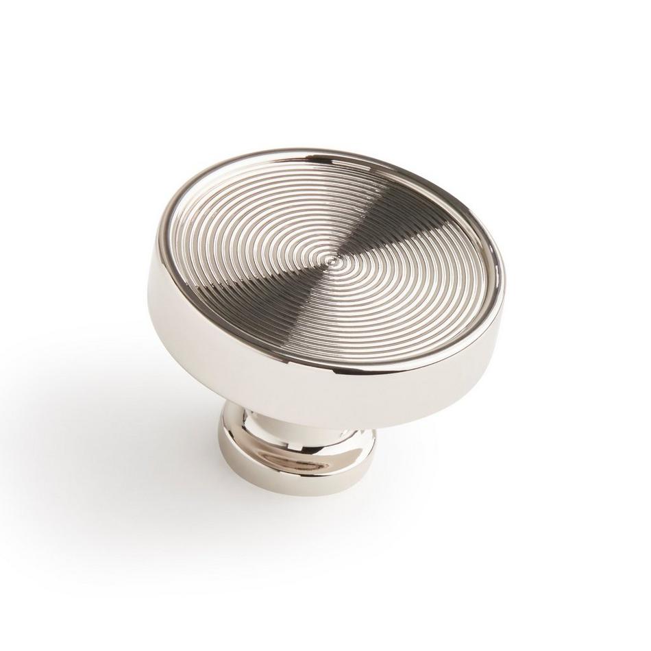 Orwell Radial Textured Round Cabinet Knob, , large image number 6