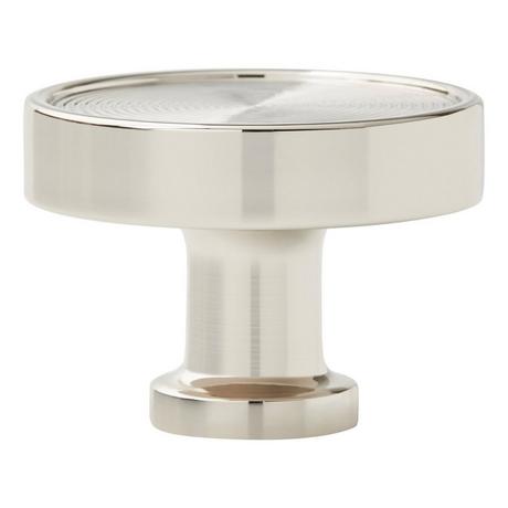 Orwell Radial Textured Round Cabinet Knob