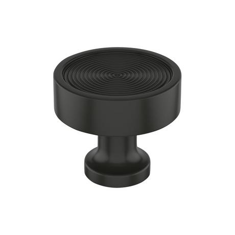 Orwell Radial Textured Round Cabinet Knob