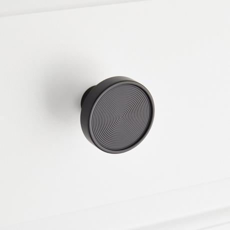 Orwell Radial Textured Round Cabinet Knob