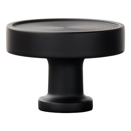 Orwell Radial Textured Round Cabinet Knob