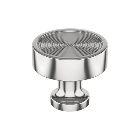 Orwell Radial Textured Round Cabinet Knob