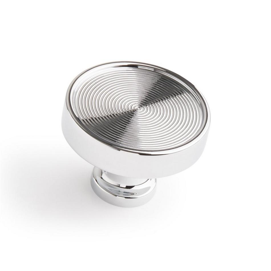 Orwell Radial Textured Round Cabinet Knob, , large image number 5