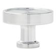 1-1/4" Orwell Radial Textured Round Cabinet Knob - Polished Chrome, , large image number 2