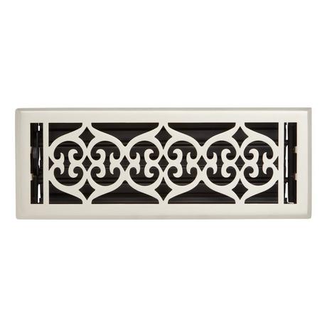 Old Victorian Steel Floor/Wall Register