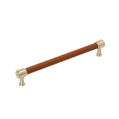 Lazzara Appliance Pull Cognac Leather