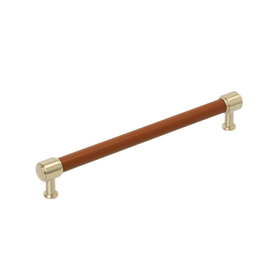 Lazzara Appliance Pull Cognac Leather, , large image number 3