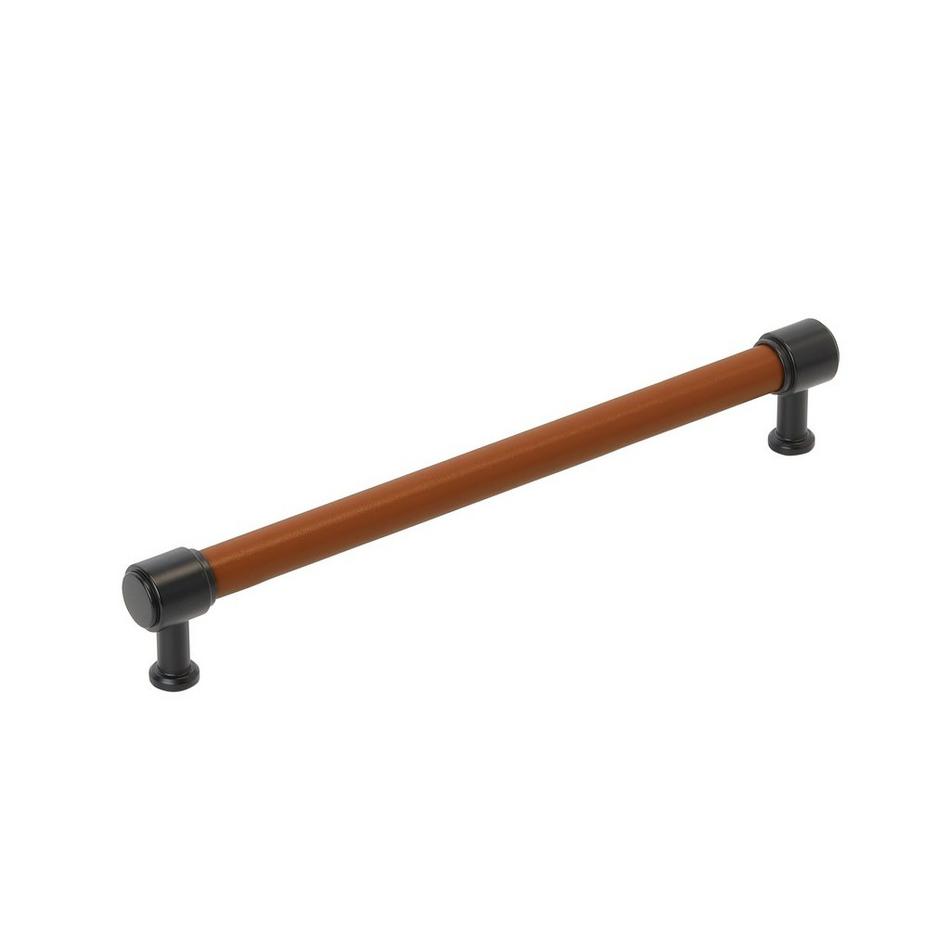 Lazzara Appliance Pull Cognac Leather, , large image number 4