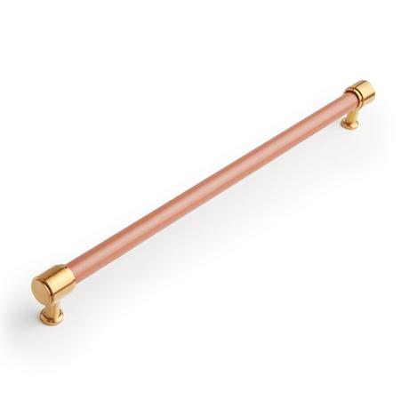 Lazzara Oversized Cabinet Pull Cognac Leather