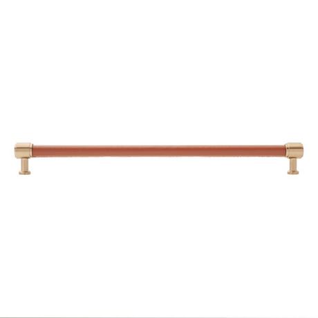 Lazzara Oversized Cabinet Pull Cognac Leather