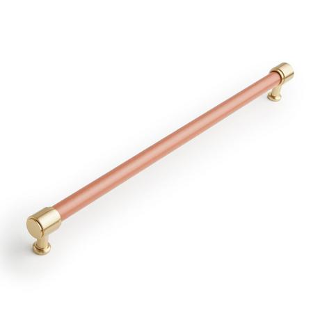 Lazzara Oversized Cabinet Pull Cognac Leather