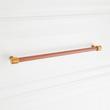 Lazzara Oversized Cabinet Pull Cognac Leather, , large image number 6