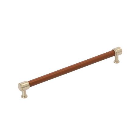 Lazzara Oversized Cabinet Pull Cognac Leather