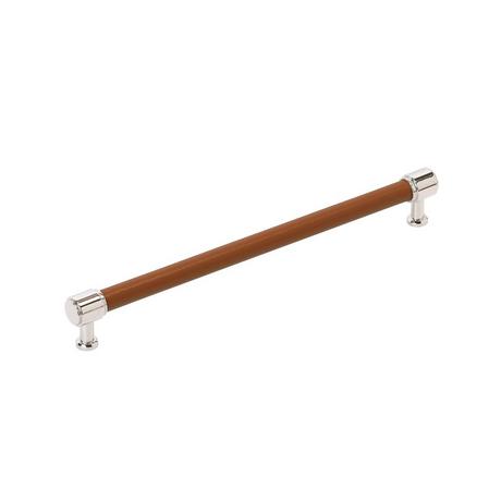 Lazzara Oversized Cabinet Pull Cognac Leather