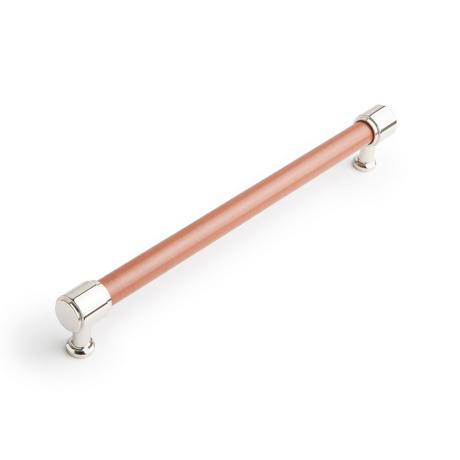 Lazzara Oversized Cabinet Pull Cognac Leather