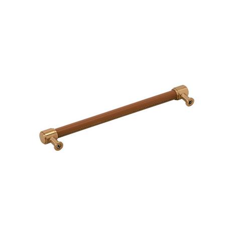 Lazzara Oversized Cabinet Pull Cognac Leather