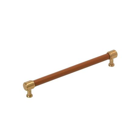 Lazzara Oversized Cabinet Pull Cognac Leather