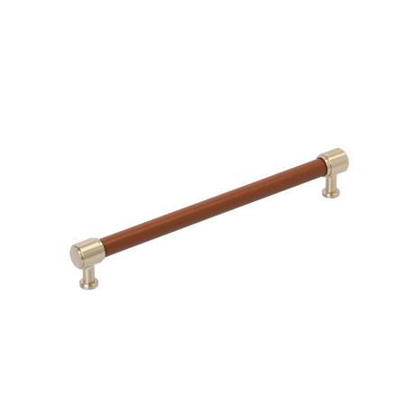 Lazzara Oversized Cabinet Pull Cognac Leather