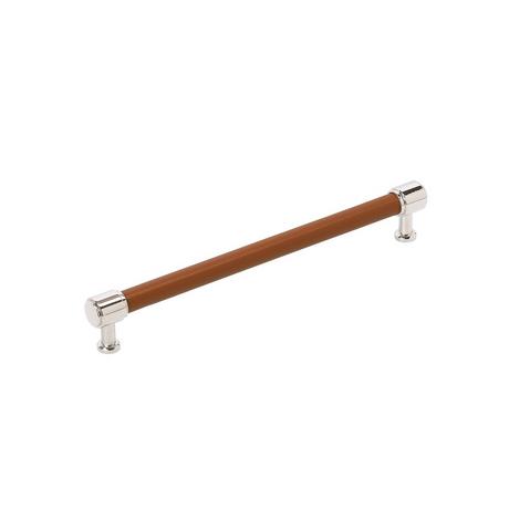 Lazzara Oversized Cabinet Pull Cognac Leather