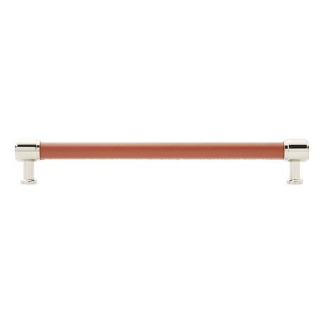 Lazzara Oversized Cabinet Pull Cognac Leather