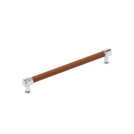 Lazzara Oversized Cabinet Pull Cognac Leather