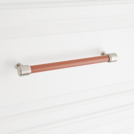 Lazzara Cabinet Pull Cognac Leather