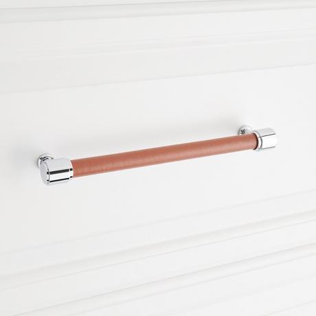 Lazzara Cabinet Pull Cognac Leather