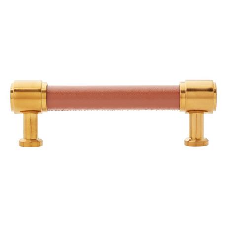 Lazzara Cabinet Pull Cognac Leather