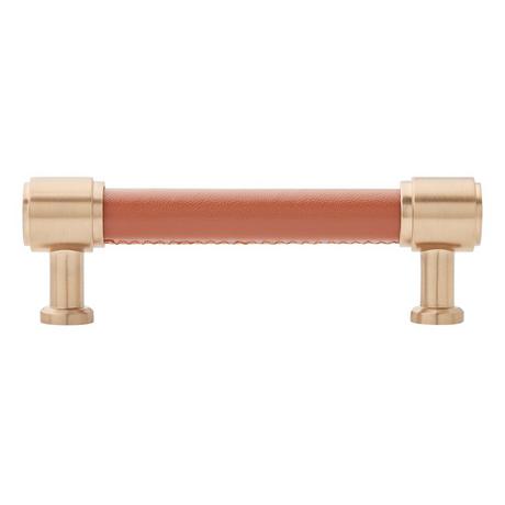 Lazzara Cabinet Pull Cognac Leather