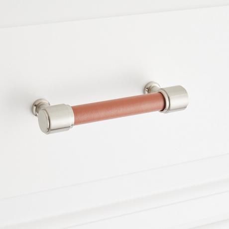 Lazzara Cabinet Pull Cognac Leather