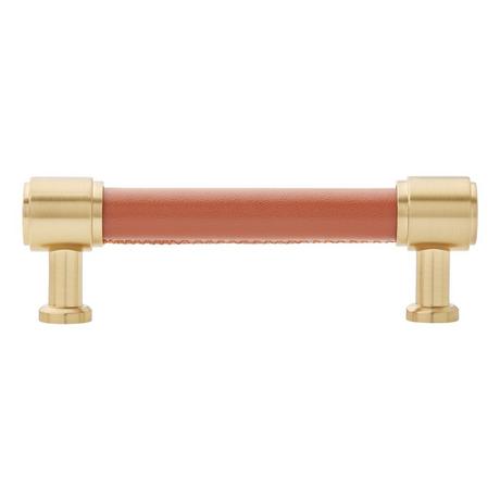 Lazzara Cabinet Pull Cognac Leather